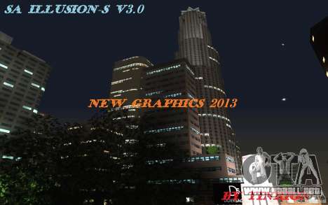 SA Illusion-S V3.0 para GTA San Andreas