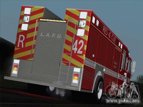 Pierce Contender LAFD Rescue 42 para GTA San Andreas