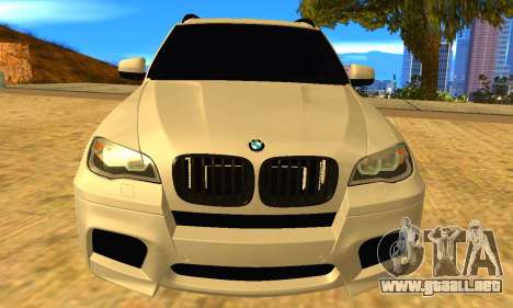 BMW X5M 2013 v2.0 para GTA San Andreas