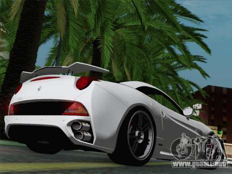 Ferrari California para GTA San Andreas