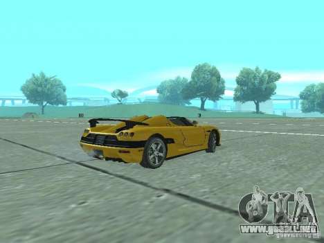 Koenigsegg Agera para GTA San Andreas