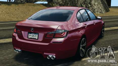 BMW M5 2012 para GTA 4