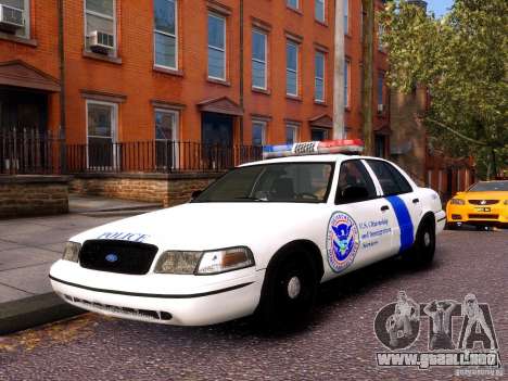 Ford Crown Victoria Homeland Security para GTA 4