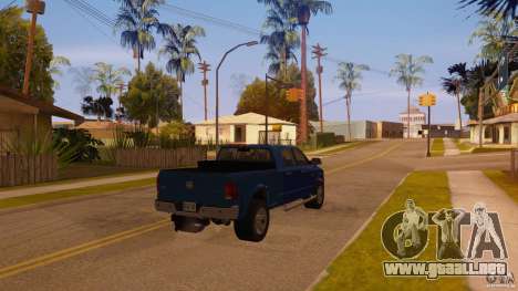 Dodge Ram 2500 HD 2012 para GTA San Andreas