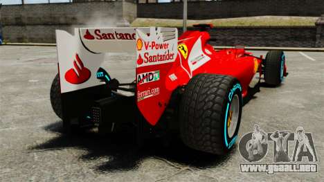 Ferrari F2012 para GTA 4