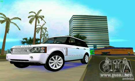 Land Rover Range Rover Supercharged 2008 para GTA Vice City