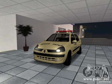 Renault Clio Symbol Police para GTA San Andreas