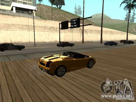 Lamborghini Gallardo para GTA San Andreas