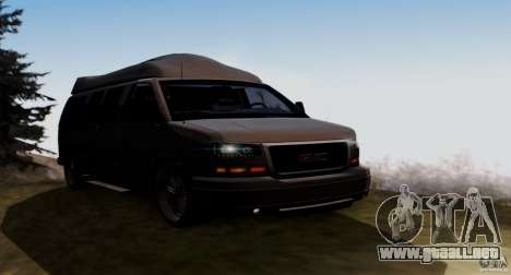 GMC Savana AWD para GTA San Andreas