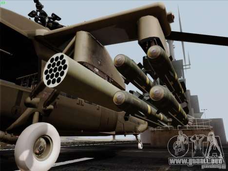 S-70 Battlehawk para GTA San Andreas