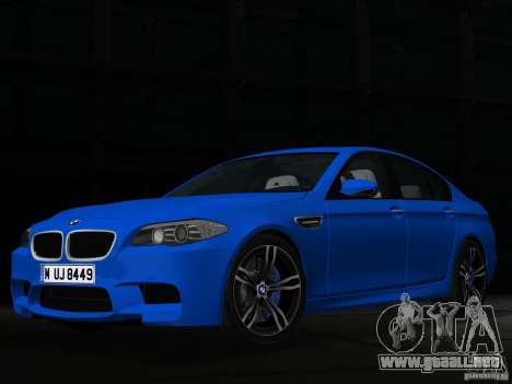 BMW M5 F10 2012 para GTA Vice City