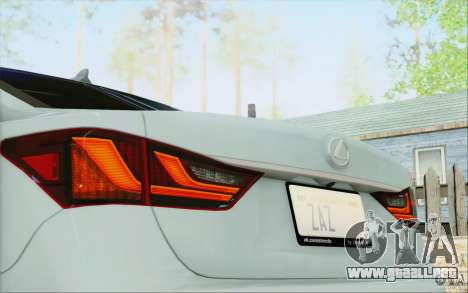 Lexus GS 350 F Sport Series IV para GTA San Andreas