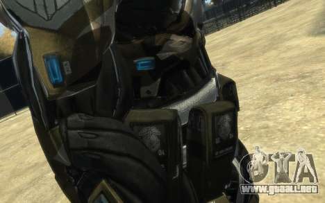 Crysis 3 The Hunter skin para GTA 4