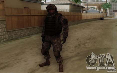 Sargento Foley de CoD: MW2 para GTA San Andreas