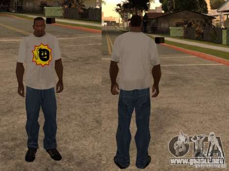 Nueva camiseta para GTA San Andreas