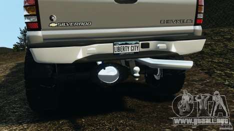 Chevrolet Silverado 2500 Lifted Edition 2000 para GTA 4