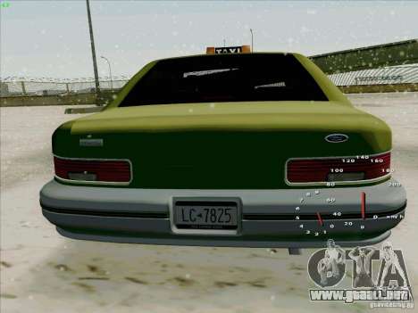HD Taxi SA de GTA 3 para GTA San Andreas