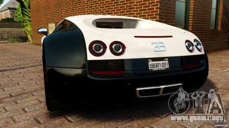 Bugatti Veyron 16.4 Super Sport 2011 [EPM] para GTA 4