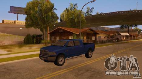 Dodge Ram 2500 HD 2012 para GTA San Andreas