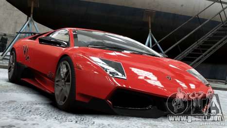 Lamborghini Murcielago LP 670-4 SV 2011 para GTA 4