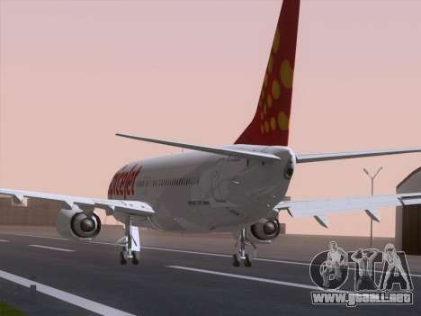 Boeing 737-8F2 Spicejet para GTA San Andreas