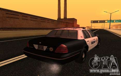 Ford Crown Victoria Police para GTA San Andreas