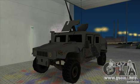 Humvee of Mexican Army para GTA San Andreas