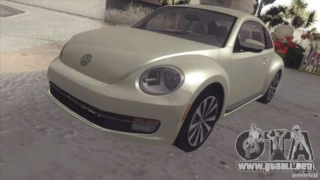 Volkswagen Beetle Turbo 2012 para GTA San Andreas