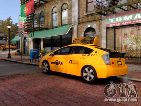 Toyota Prius NYC Taxi 2013 para GTA 4
