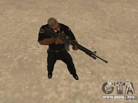 M4A1 from Left 4 Dead 2 para GTA San Andreas
