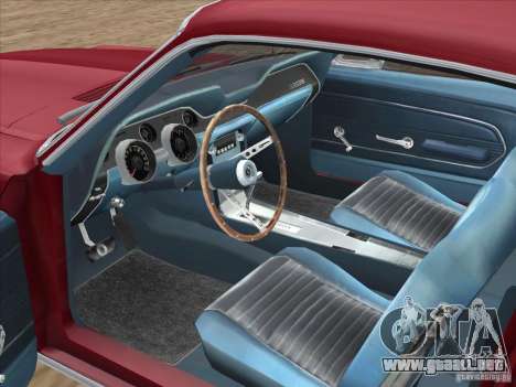 Ford Mustang Fastback 1967 para GTA San Andreas