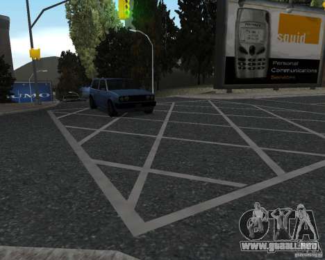 Nuevas texturas de carretera para GTA UNITED para GTA San Andreas