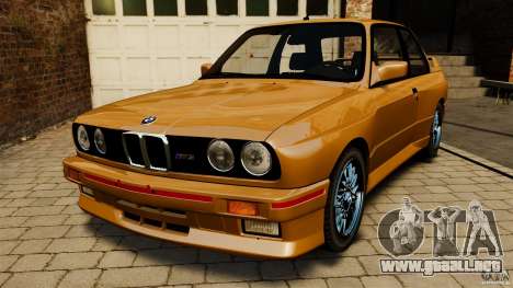 BMW M3 E30 Stock 1991 para GTA 4