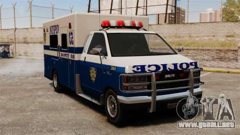 Nueva policía van para GTA 4