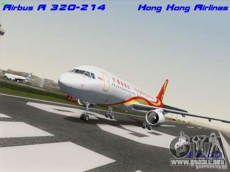 Airbus A320-214 Hong Kong Airlines para GTA San Andreas