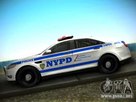 Ford Taurus NYPD 2011 para GTA San Andreas