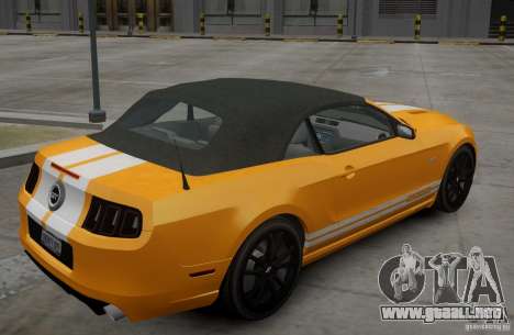 Ford Mustang GT Convertible 2013 para GTA 4