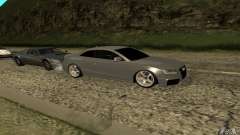 Audi RS5 plata para GTA San Andreas