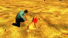 Salvación del hombre en la playa para GTA San Andreas