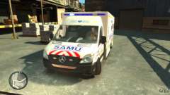 Mercedes-Benz Sprinter Ambulance para GTA 4