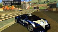 Bugatti Veyron Federal Police para GTA San Andreas