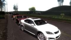 Lexus IS F para GTA San Andreas