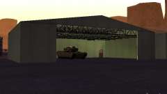 La ametralladora del tanque para GTA San Andreas
