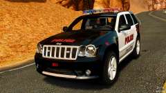 Jeep Grand Cherokee SRT8 2008 Police [ELS] para GTA 4