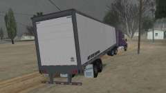 El semirremolque en el Cascadia de Freightliner para GTA San Andreas