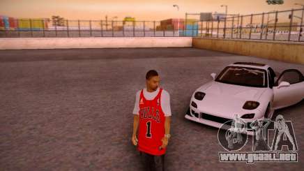 Piel Chicago Bulls para GTA San Andreas