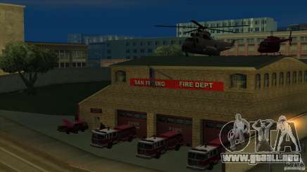 Estación de fuego de avivamiento en San Fierro v 2.0 Final para GTA San Andreas