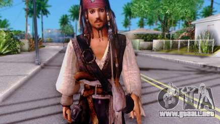 Jack Sparrow para GTA San Andreas