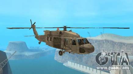 El UH-60 de COD MW3 para GTA San Andreas