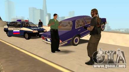 Un accidente en el puente Garver para GTA San Andreas